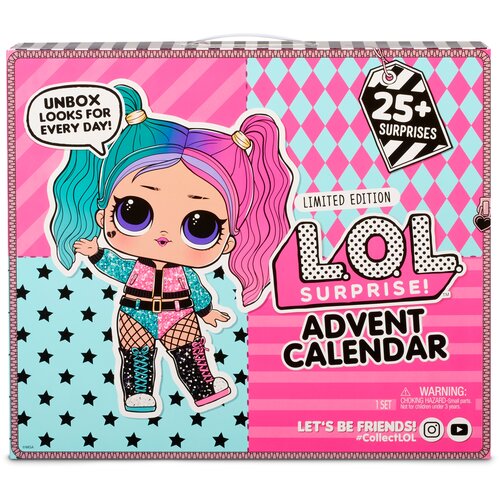 Купить Кукла-сюрприз L.O.L. Surprise Advent Calendar with Limited Edition Doll and 25+ Surprises, 567158
