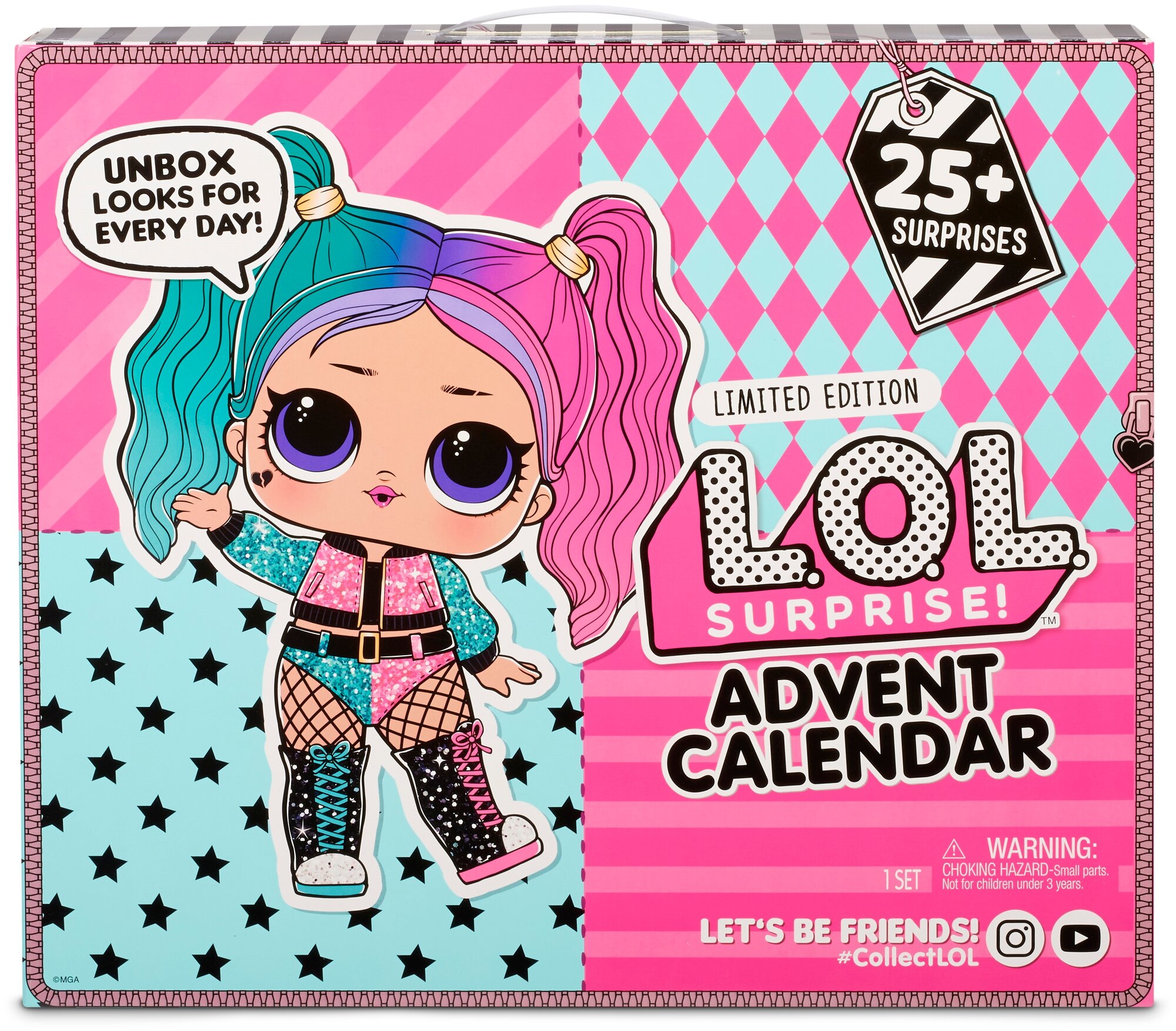 Кукла-сюрприз L.O.L. Surprise Advent Calendar with Limited Edition Doll and 25+ Surprises, 567158