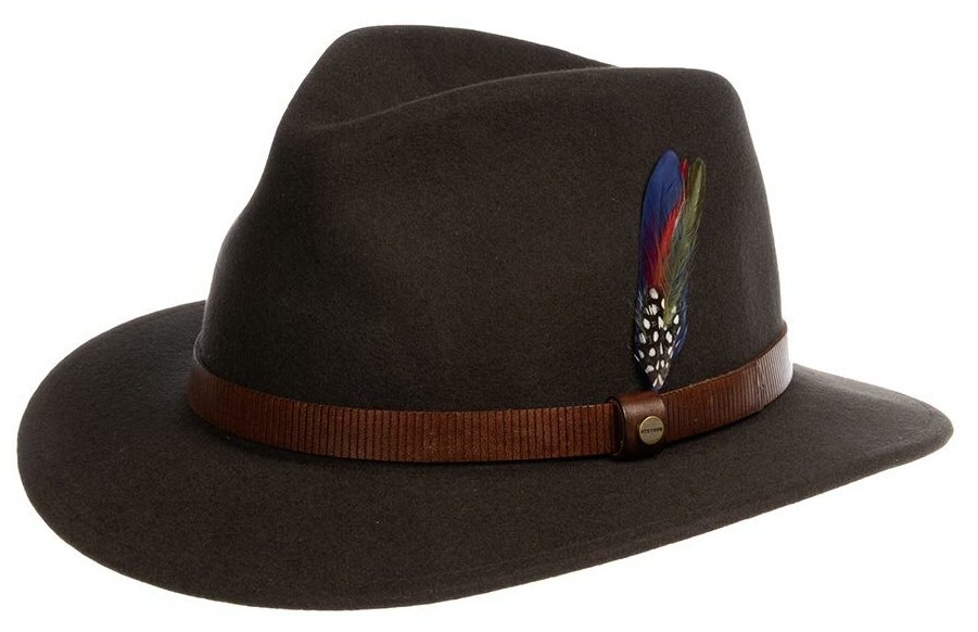 Шляпа федора STETSON 2528113 TRAVELLER WOOLFELT 