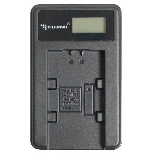 fujimi fj unc lpe10 зарядное устройство usb жк дисплей система защиты Зарядное устройство Fujimi UNC- NB6L (для CANON NB-6L)