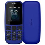 Сотовый телефон Nokia 105 SS (2019) Blue 216057 - изображение