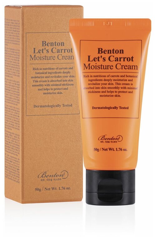 Benton Увлажняющий крем Lets Carrot Moisture Cream 50 г