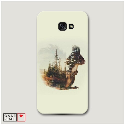 фото Чехол пластиковый samsung galaxy a7 2017 белка лес case place