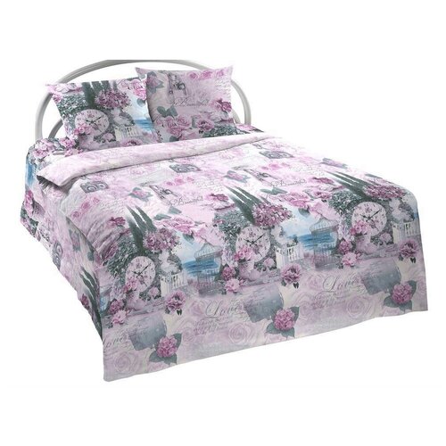 фото Постельное белье шуйская бязь 205531 2-х спальное с евро простыней ivselena