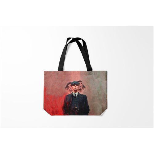 фото Сумка-шоппер / 46х35 см / сериалы / острые козырьки peaky blinders burnettie