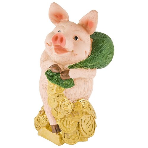 br64614 Копилка Monte Christmas Поросенок (5х5х11 см)