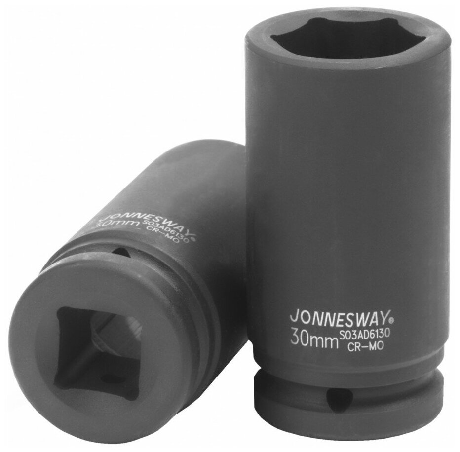 Головка торцевая ударная глубокая 3/4"DR, 30 мм Jonnesway