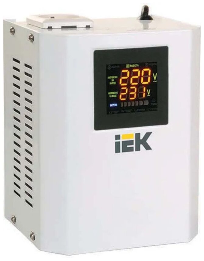 Стабилизатор напряжения однофазный IEK Boiler IVS24-1-00500