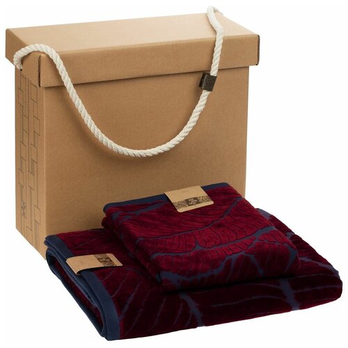 Набор In Leaf Duo, бордовый