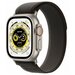 Apple Watch Ultra GPS + Cellular, 49 мм, корпус из титана, ремешок Trail черного/серого цвета (M/L)