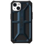 Чехол UAG Monarch Series Case для iPhone 13 тёмно-синий (Mallard) - изображение