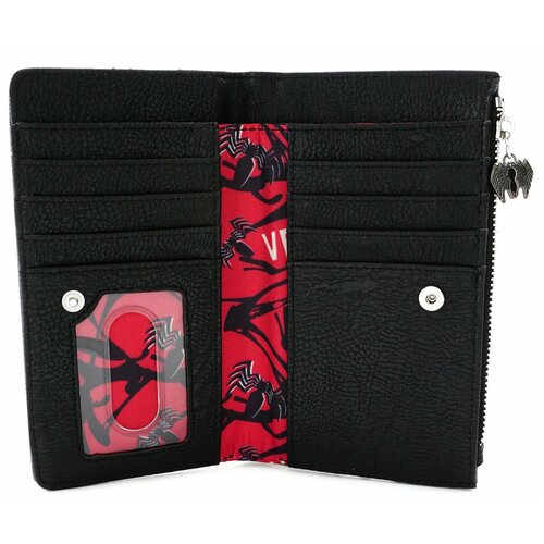 Кошелек Loungefly Marvel Venom Eyes Flap Wallet MVWA0100