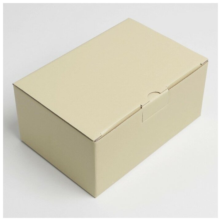 Коробка складная «Бежевая», 22 х 15 х 10 см