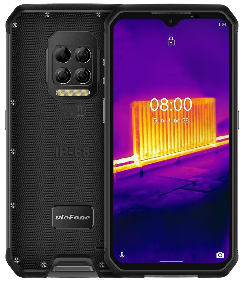 Смартфон Ulefone Armor 9 8/128 ГБ, черный