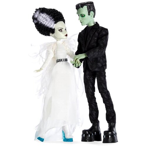 портрет по фото невеста Набор Монстр Хай мальчик Франкенштейн и его невеста скулектор, Monster High Skullector Frankenstein and Bride of Frankenstein