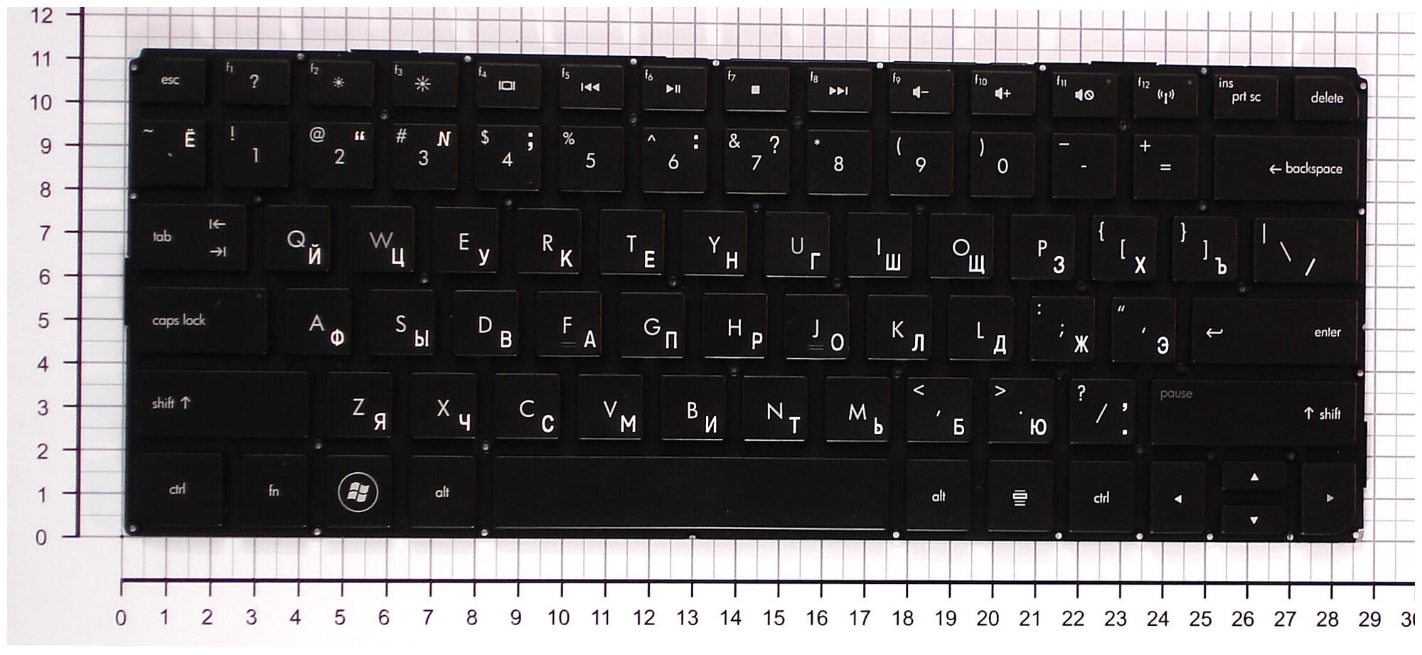 Клавиатура для ноутбука HP SP6 черная