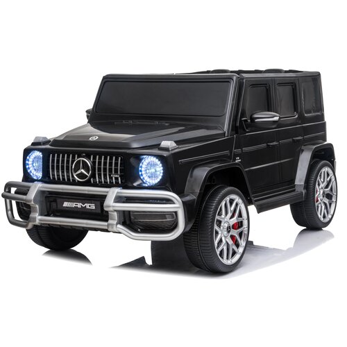 RiverToys Автомобиль Mercedes-AMG G63 4WD S307, черный электромобиль barty mercedes benz g63 s307 4wd черный глянец полный привод 4x4 4 мотора