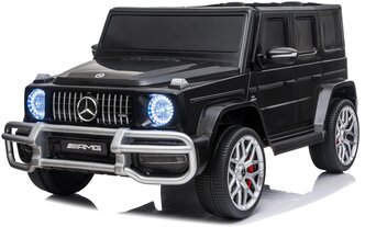 RiverToys Автомобиль Mercedes-AMG G63 4WD S307, черный