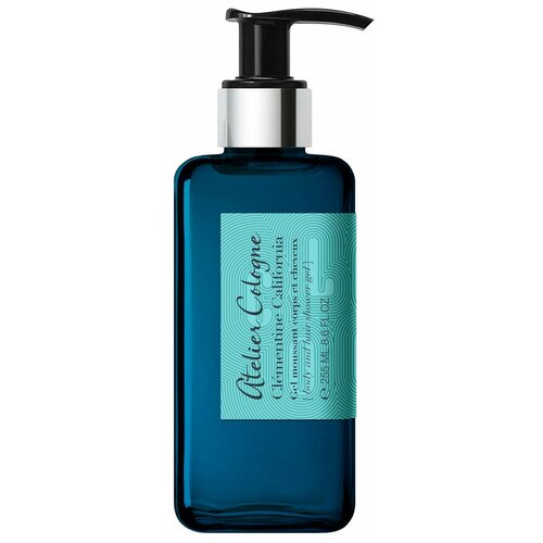 Atelier Cologne Clementine California Body and Hair Shower Gel 255мл лосьон для тела atelier cologne atelier cologne at013luurm67