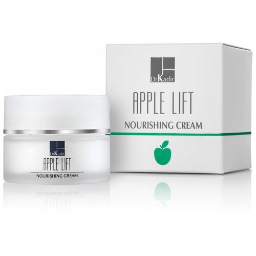 увлажняющий крем яблочный для нормальной сухой кожи apple lift moisturizing cream Dr. Kadir Питательный крем Яблочный для нормальной/сухой кожи - Apple Lift Nourishing Cream, 50 мл
