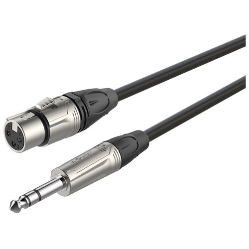 jts d7p 3 кабель микрофонный соединительный 3 метра Кабель аудио 1xJack - 1xXLR Roxtone DMXJ220/3 3.0m