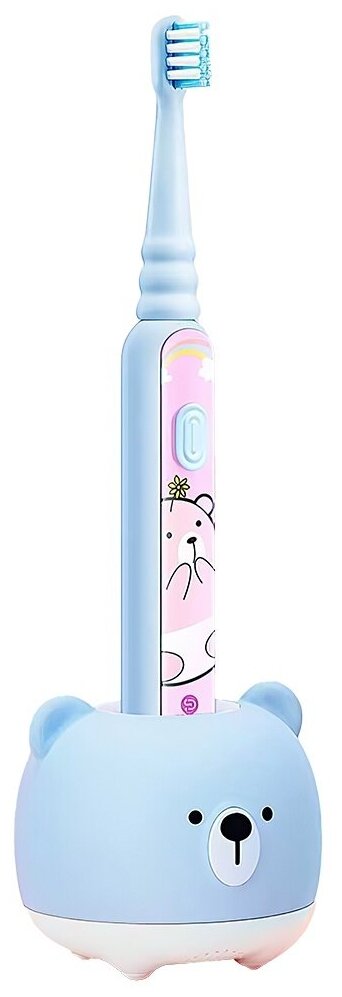 Электрическая зубная щетка Dr.Bei Kids Sonic Electric Toothbrush K5 Blue - фотография № 10