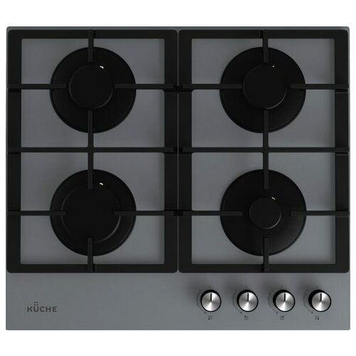Встраиваемая варочная поверхность Kuche GGH 640 GF grey 1171000₽