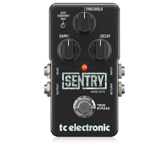 процессоры эффектов и педали для гитары tc electronic sentry noise gate Гитарная педаль шумоподавитель - TC ELECTRONIC SENTRY NOISE GATE