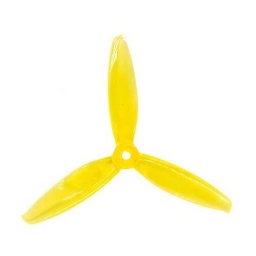 Пропеллер Gemfan WinDancer 5043 3-х лопастной Clear Yellow 2 пары PMPC5043-3Y