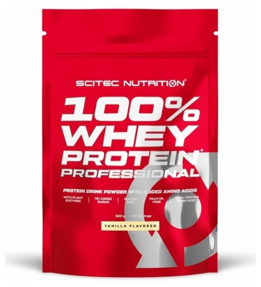 Протеин / Whey Protein Professional / Протеин сывороточный / Ваниль 500 гр.