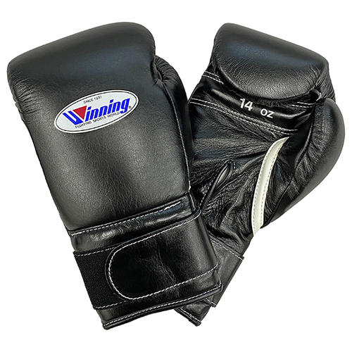 Боксерские перчатки Winning Black (16 унций)
