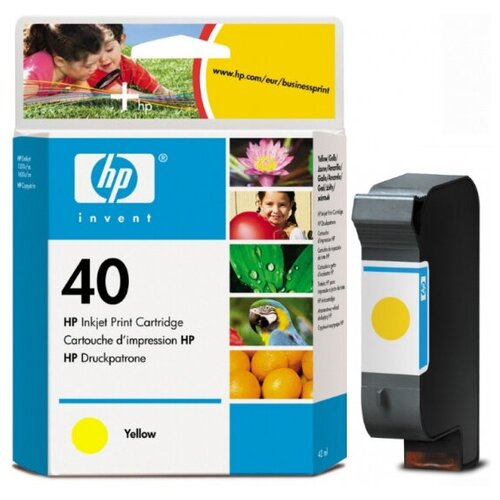 Картридж HP 51640YE № 40 Yellow для HP DJ 1200/230/330/350С/650С 1600 страниц