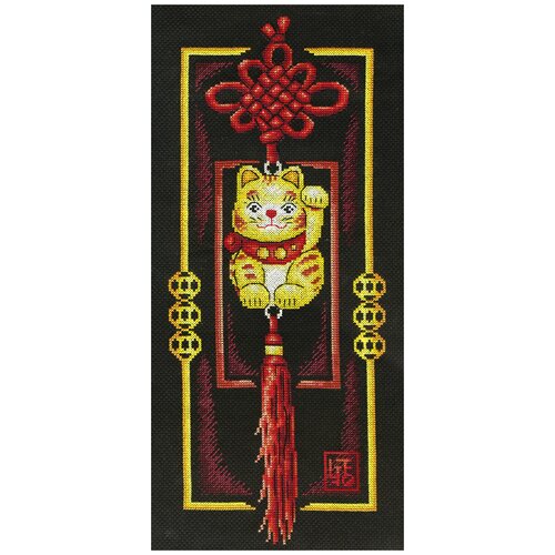 фото Набор для вышивания panna so-0659 ( со-0659 ) золотой котик 1 шт.