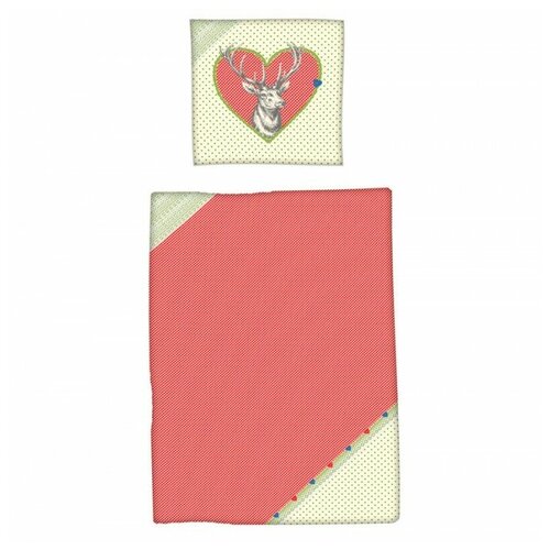 Комплект постельного белья Spiegelburg Huttenzauber 93827 хлопок розовый 7889₽