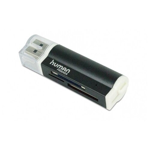 Картридер Human Friends Lighter usb 2.0 TF-microSD, SD-MMC, MS, M2