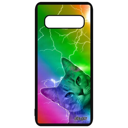фото Красивый чехол на смартфон // galaxy s10 plus // "котик" стиль милый, utaupia, цветной