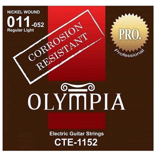 Струны для электрогитары Olympia CTE1152