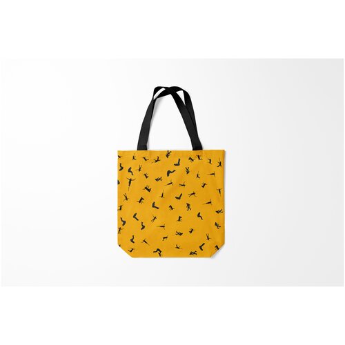 фото Сумка-шоппер / 40х40 см / разное спортивное / экстремальный спорт теплый ветер burnettie