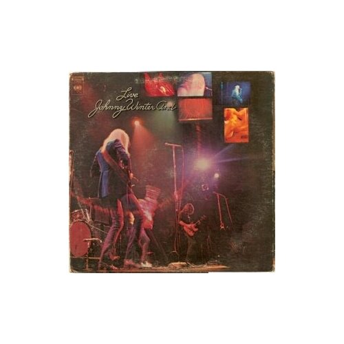 Старый винил, Columbia, JOHNNY WINTER - Live Johnny Winter And (LP, Used) старый винил embassy johnny cash names and places lp used