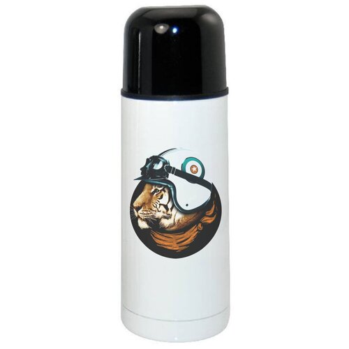 фото Термос coolpodarok животные тигр в шлеме