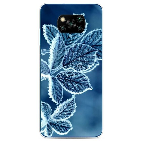 фото Силиконовый чехол "зима 6" на xiaomi poco x3 nfc / сяоми поко x3 nfc case place