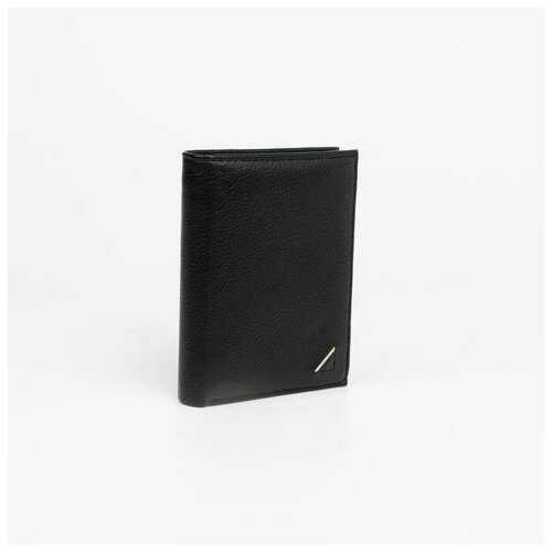 фото Кошелёк женский, отдел на магнитах, цвет чёрный нет бренда