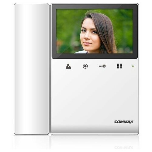 цветной видеодомофон commax белый cdv 43k2 Видеодомофон Commax CDV-43KM XL цифровой