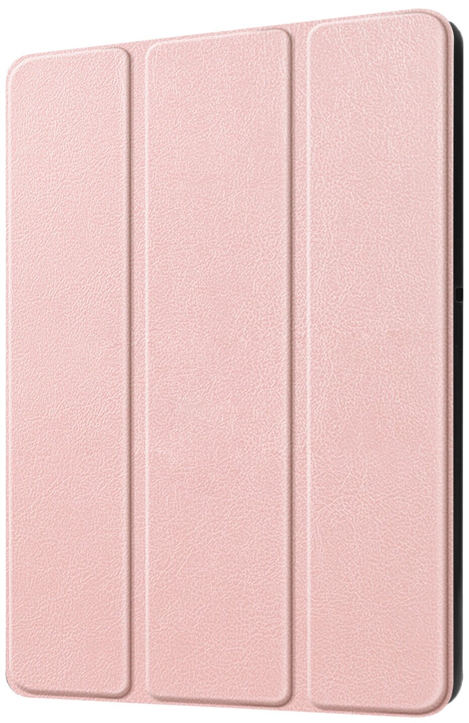 Чехол-обложка MyPads для iPad Pro 12.9 (2018) A1895, A1983, A2014 тонкий умный кожаный на пластиковой основе с трансформацией в подставку розовый