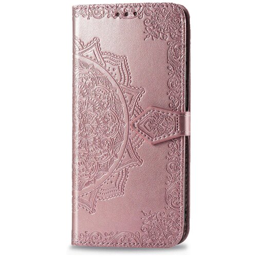 фото Чехол-книжка mypads для huawei mate 40 pro (noh-nx9) розовый с красивыми загадочными узорами женский детский прикольный необычный