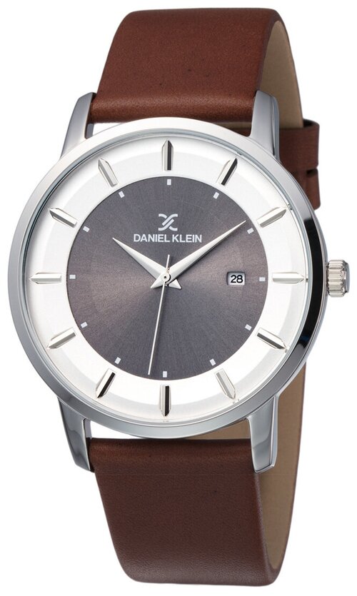 Наручные часы Daniel Klein, коричневый, белый