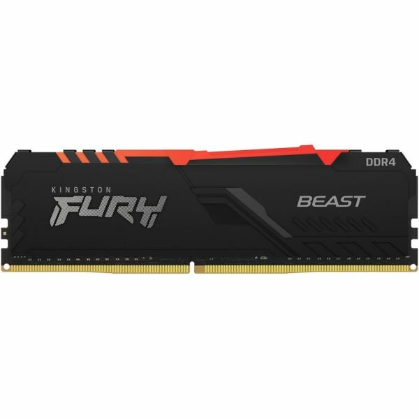 Модуль памяти DDR4 32GB Kingston FURY KF432C16BBA/32 Beast RGB 3200MHz CL16 2RX8 1.35V 288-pin 16Gbit