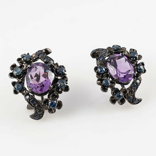 Серьги серебро, 925 проба