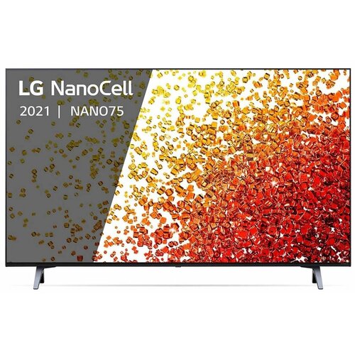 43 Телевизор LG 43NANO756PA 2021 NanoCell HDR RU черный 4498900₽