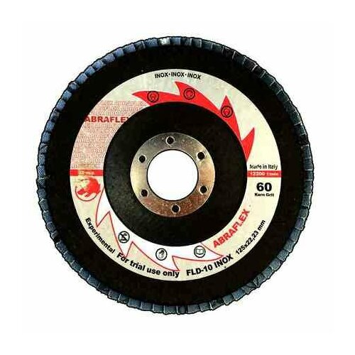 Abraflex УТ0008253 Круг лепестковый торцевой 125х22 FLD-10 INOX P100
